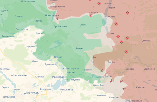 Російські війська намагаються відрізати від логістики Лиман - 03 березня 2026 :: Донеччина
