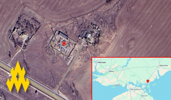 &laquo;АТЕШ&raquo; зафіксував охорону нової підстанції РФ у Генічеську - 05 березня 2026 :: Донеччина