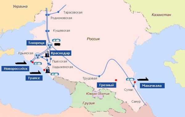 Пожежа на нафтобазі в Тихорецьку після атаки безпілотників - 12 березня 2026 :: Донеччина