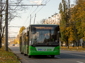 34 тролейбус харків