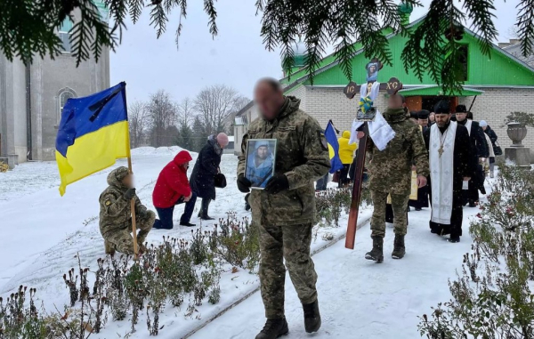 Нововолинська громада попрощалася із захисником Володимиром Супруном | Новини Нововолинська