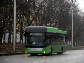 55 тролейбус харків