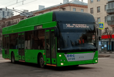 58 тролейбус харків