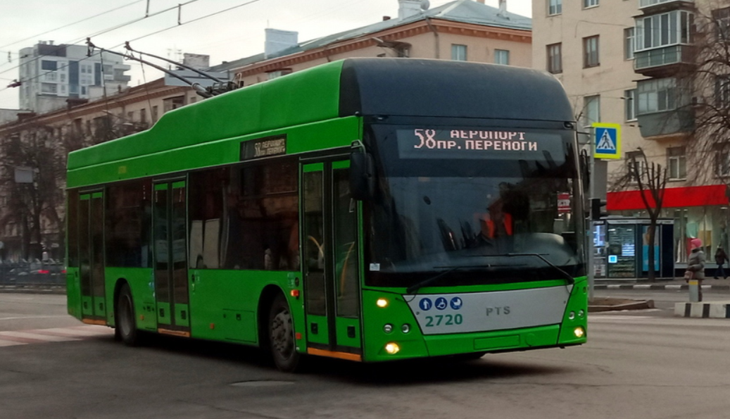 58 тролейбус харків