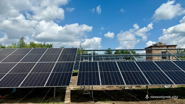 На водозаборах Нововолинська зводять сонячні електростанції | Новини Нововолинська