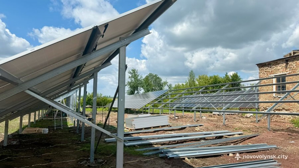 На водозаборах Нововолинська зводять сонячні електростанції | Новини Нововолинська