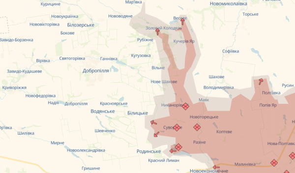 Українські війська зупинили прорив окупантів під Добропіллям - 15 серпня 2025 :: Донеччина Українські війська зупинили прорив окупантів під Добропіллям - 15 серпня 2025 :: Донеччина