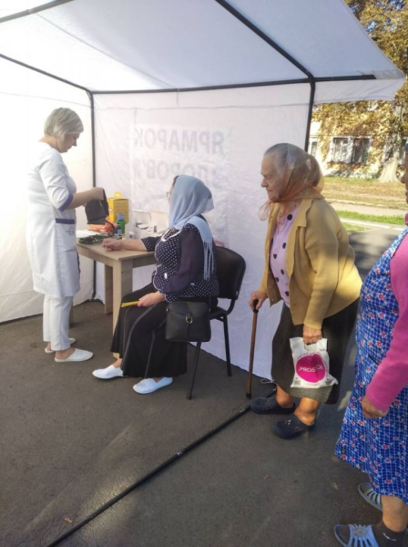 Обстежили майже 100 людей: у Благодатному відбувся «Ярмарок здоров'я» | Новини Нововолинська