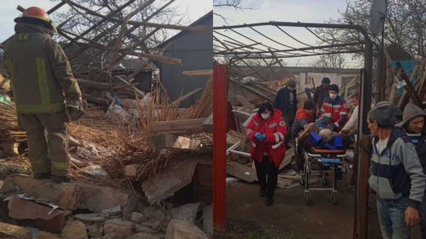 В Одесской области взрыв разрушил дом: под обломками оказался человек