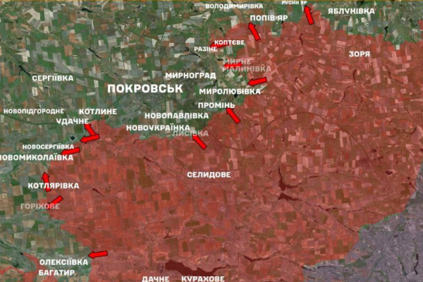 Війська Росії намагаються блокувати Покровсько-Мирноградську агломерацію - 30 червня 2025 :: Донеччина Війська Росії намагаються блокувати Покровсько-Мирноградську агломерацію - 30 червня 2025 :: Донеччина