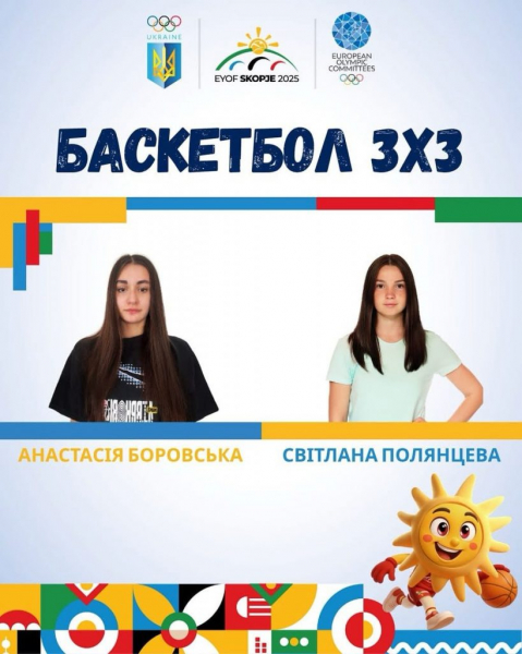 Баскетболістка з Нововолинська поїхала на Європейський юнацький олімпійський фестиваль у складі збірної України | Новини Нововолинська