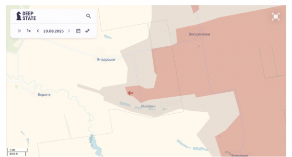 Російські військові просунулися біля п'яти населених пунктів у Донецькій та Дніпропетровській областях - 21 серпня 2025 :: Донеччина